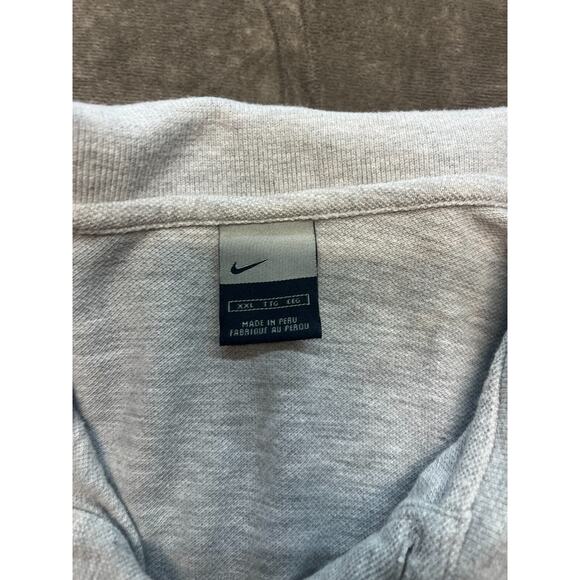 Nike All America Camp Gray Polo XXL Short Sleeve Shirt - Picture 8 of 10